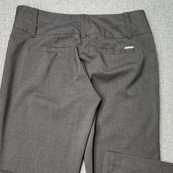 7th Avenue New York & Company Dress Pants Women's 4 Straight Leg Brown Office - Picture 8 of 14